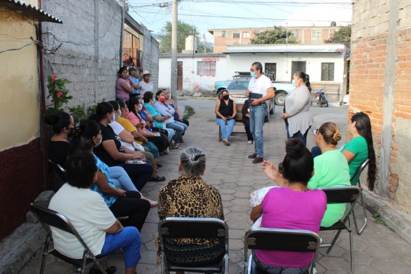 Conforman el Comité Vecinal de la “Colonia Centro” de Huescalapa