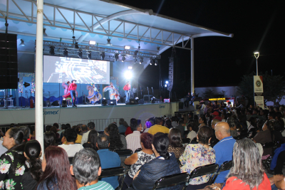 Gran presentación del Mariachi Vargas de Tecalitlán en la Feria Zapotiltic 2023.