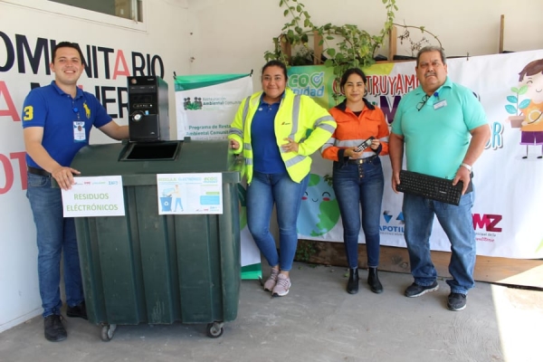 Zapotiltic inicia el programa de “Reciclaje Electrónico”