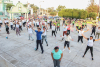 Continúa la Mega Clase de Zumba en El Rincón.