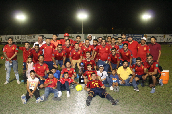 Equipo “ Los Compas de la Joya ” ganan la final de la Liga Sabatina.