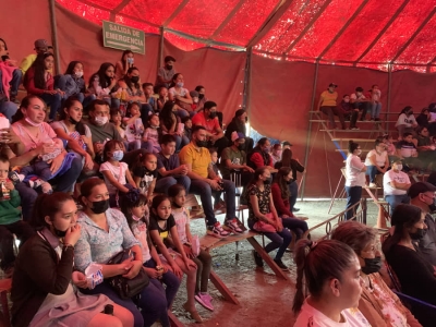 Niñas y Niños Disfrutan Gratuitamente de una Función de Circo