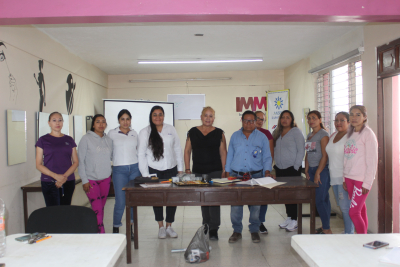 IMMZ realiza curso de electricidad básica a mujeres del municipio.