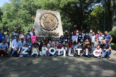 50 estudiantes zapotiltenses visitan la Ciudad de México